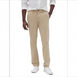 GAP Men’s Khaki Straight Leg Comfort Fit Pants Size 35x30